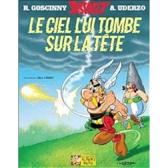 ASTERIX TOME 33: ASTERIX LE CIEL LUI TOMBE SUR LA TETE HC - ALBERT UDERZO