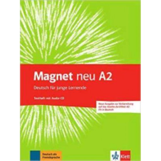 MAGNET A2 TESTHEFT (+ CD) (GOETHE-ZERTIFIKAT A2: FIT IN DEUTSCH/ DEUTSCH FÜR JUNGE LERNENDE) NEU - FRANZ SPECHT