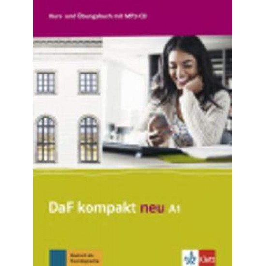 DAF KOMPAKT NEU A1 KURSBUCH & ARBEITSBUCH (+ CD AUDIO MP3) - JANE CADWALLADER