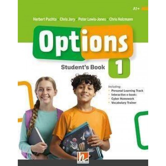 OPTIONS 1 PUPILS BOOK (+ E-ZONE) - HERBERT PUCHTA