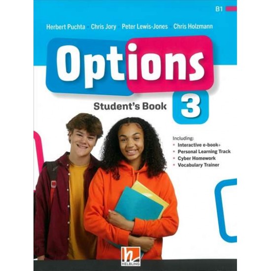 OPTIONS 3 PUPILS BOOK (+ E-ZONE) - HERBERT PUCHTA