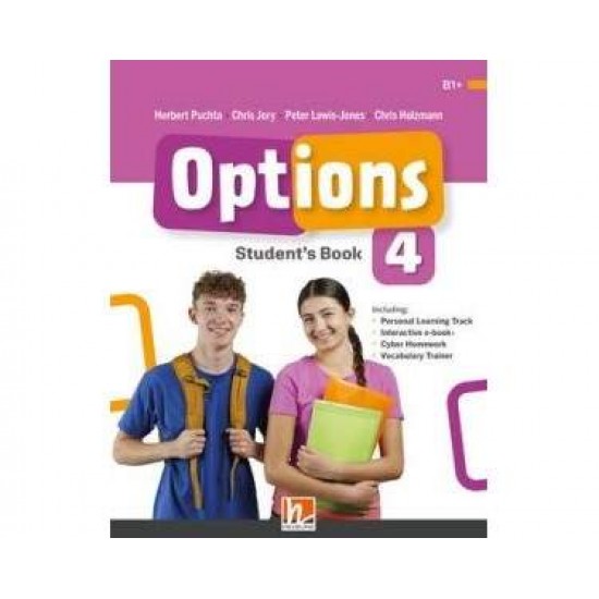 OPTIONS 4 PUPILS BOOK (+ E-ZONE) - HERBERT PUCHTA