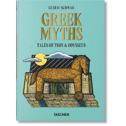 GREEK MYTHS: TALES OF TROY AND ODYSSEUS HC - GUSTAV SCHWAB-MICHAEL SIEBLER
