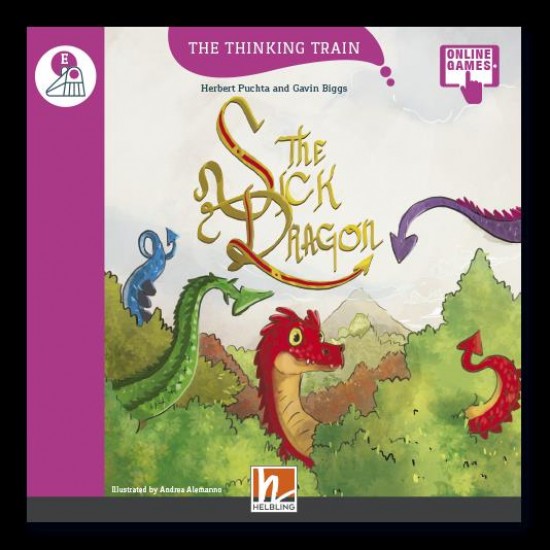 THE THINKING TRAIN THE SICK DRAGON - READER + ACCESS CODE (THE THINKING TRAIN E) - PUCHTA, HERBERT