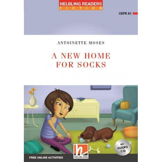 HRRS 1: A NEW HOME FOR SOCKS A1 (+ CD + E-ZONE) - MOSES, ANTOINETTE