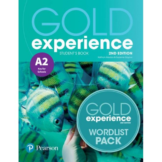 GOLD EXPERIENCE A2 SB PACK (+ EBOOK + WORDLIST) 2ND ED - KATHRYN ALEVIZOS-SUZANNE GAYNOR