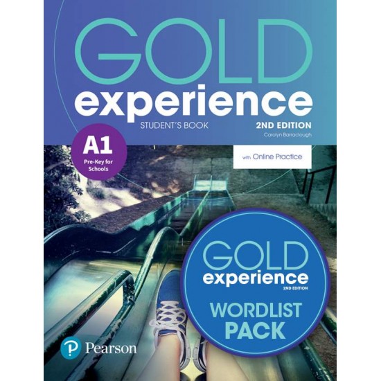 GOLD EXPERIENCE A1 SB PACK (+ ONLINE PRACTICE + E-BOOK + WORDLIST) 2ND ED - CAROLYN BARRACLOUGH