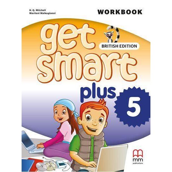 GET SMART PLUS 5 WB (+ CD) BRITISH EDITION - MITCHELL, H. Q.