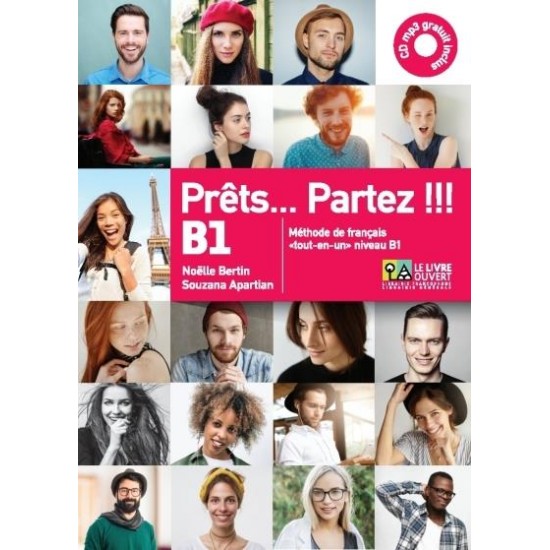 PRETS...PARTEZ!!! B1 METHODE (+ CD AUDIO MP3) - BERTIN, NOËLLE