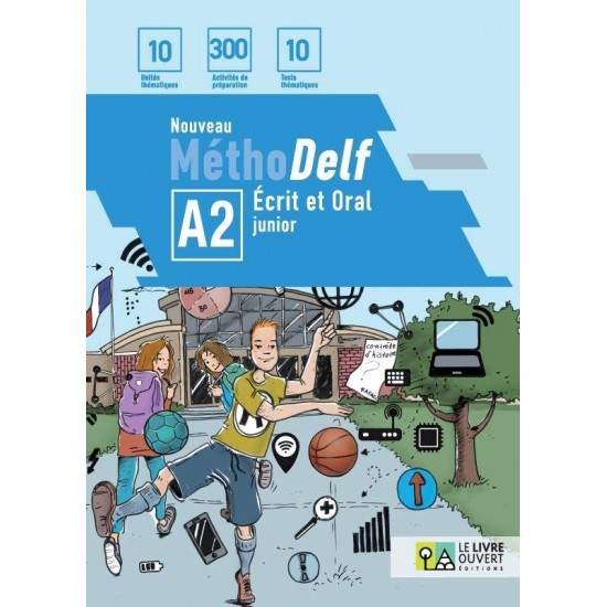 NOUVEAU METHODELF JUNIOR A2 METHODE ECRIT ET ORAL PACK (+ TEST ET ENTRAINEMENT + CD) - S. ASIMINIOU, N. BERTIN