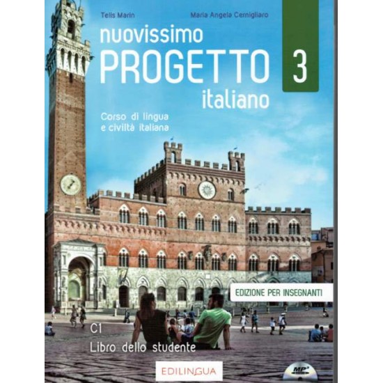 NUOVISSIMO PROGETTO ITALIANO 3 ELEMENTARE GUIDA INSEGNANTE (+ DVD) - TELIS MARIN-MARIA ANGELA CERNIGLIARO