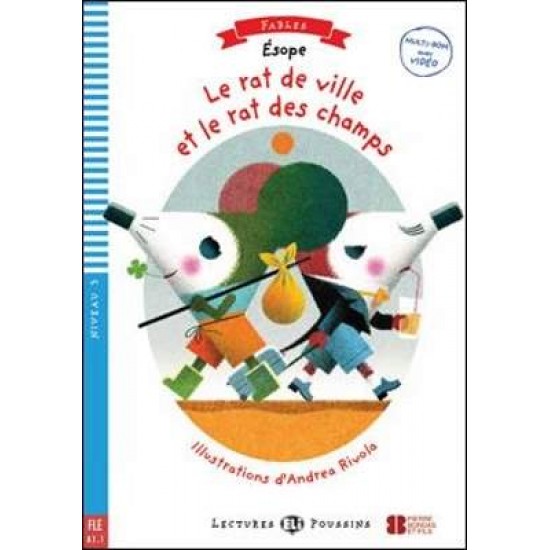 LEP 3: LE RAT DE VILLE ET LE RAT DES CHAMPS (+ CD) - ESOPE