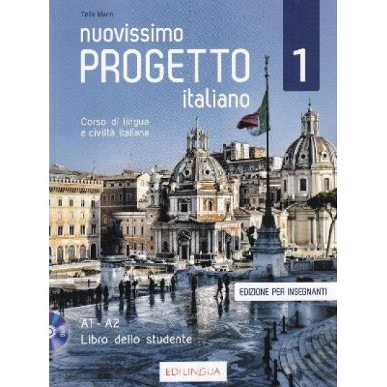 NUOVISSIMO PROGETTO ITALIANO 1 ELEMENTARE GUIDA INSEGNANTE (+ DVD) - TELIS MARIN