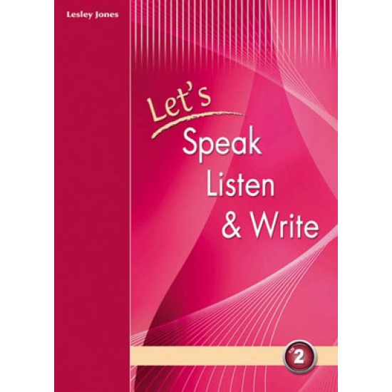 LET'S SPEAK LISTEN & WRITE 2 SB - JONES, LESLEY