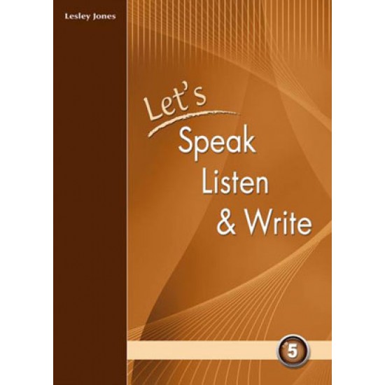 LET'S SPEAK LISTEN & WRITE 5 SB - JONES, LESLEY