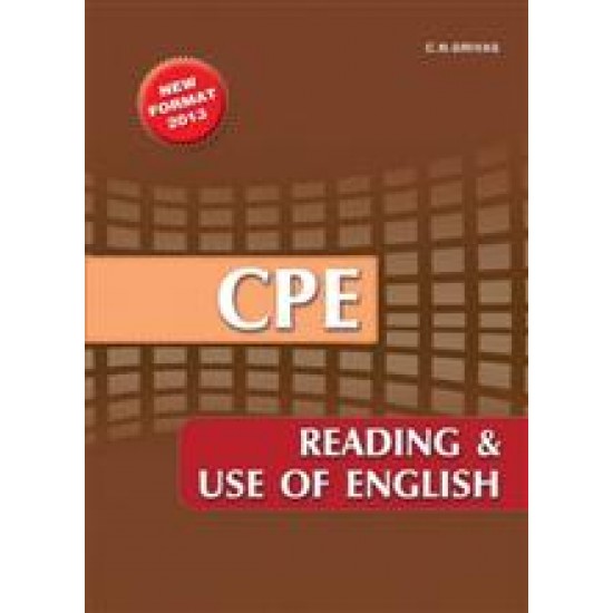 READING & USE OF ENGLISH 2013 SB CPE N/E - GRIVAS