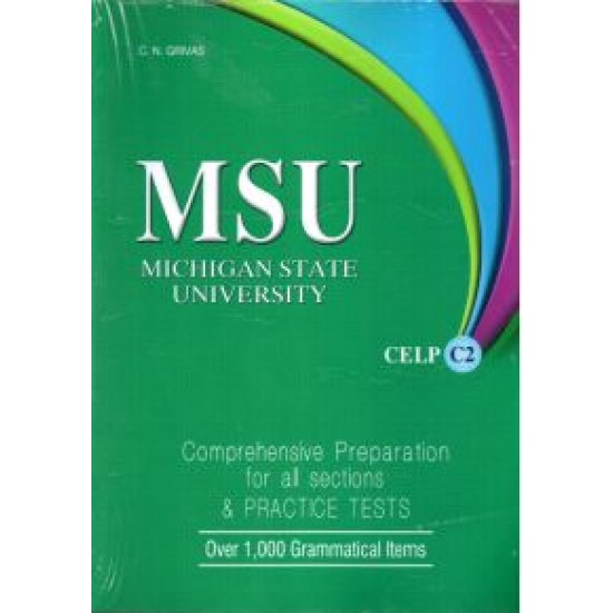 MSU CELP C2 COMPREHENSIVE PREPARATION & PRACTICE TESTS SB - GRIVAS