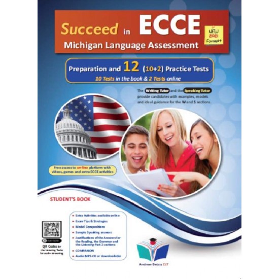 SUCCEED IN MICHIGAN ECCE 12 PRACTICE TESTS 2021 FORMAT - BETSIS - 2020