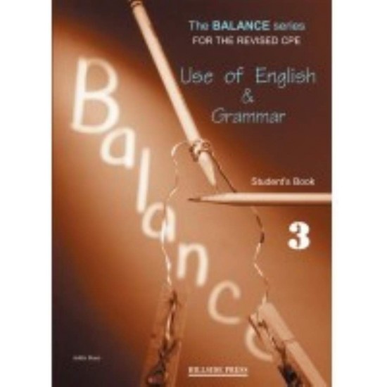 BALANCE 3 CPE (USE OF ENGLISH + GRAMMAR) GLOSSARY REVISED - KANE - 2001