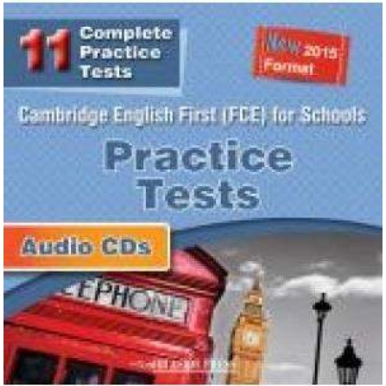 CAMBRIDGE ENGLISH FIRST FOR SCHOOLS (11 TESTS) PRACTICE TESTS CD CLASS (NEW 2015 FORMAT) - 