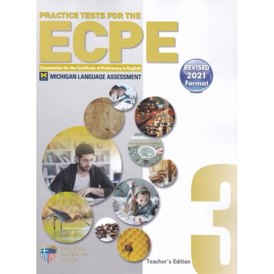 ECPE PRACTICE TESTS 3 TCHR'S REVISED 2021 FORMAT(+ CD (8)) - NIAKARIS