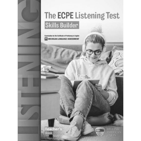 ECPE LISTENING TEST SKILLS BUILDER TCHR'S (+ CD (4)) - 