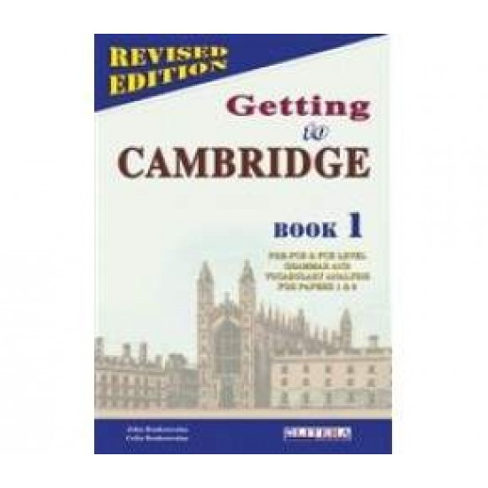 GETTING TO CAMBRIDGE BOOK 1 PRE-FCE + FCE COMPANION - ΜΠΟΥΚΟΥΒΑΛΑΣ, ΓΙΑΝΝΗΣ