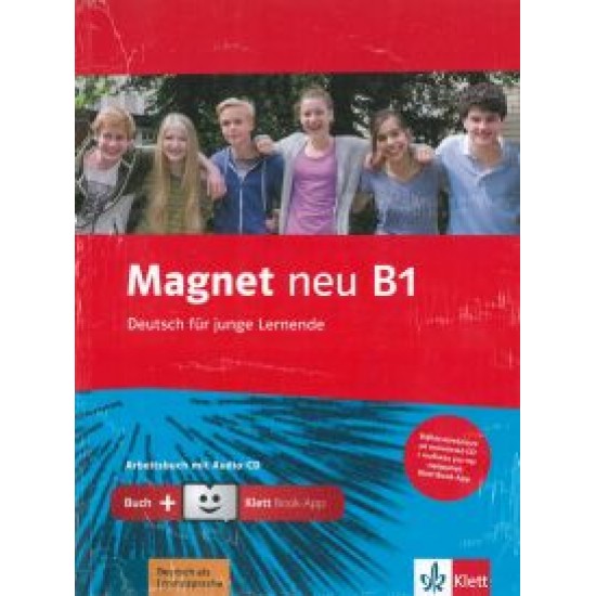 MAGNET B1 ARBEITSBUCH (+ CD) +KLETT BOOK APP NEU - 