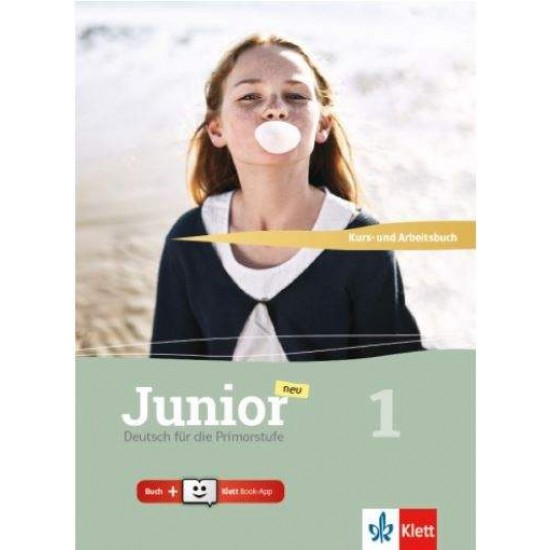 JUNIOR NEU 1 KURSBUCH & ARBEITSBUCH (+ KLETT BOOK-APP) - 