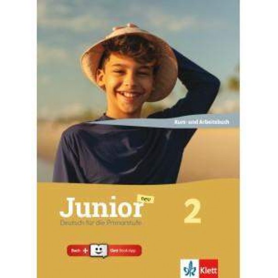 JUNIOR NEU 2 KURSBUCH & ARBEITSBUCH (+ KLETT BOOK-APP) - 