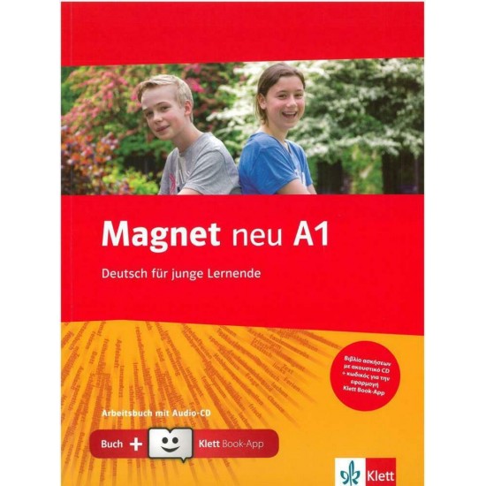 MAGNET A1 ARBEITSBUCH (+AUDIOS ONLINE+KLETT BOOK APP) - 