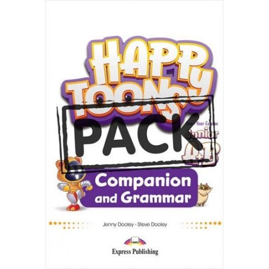 HAPPY TOONS ONE YEAR COURSE (JUNIOR A+B) COMPANION & GRAMMAR (+ DIGIBOOKS APP) - 