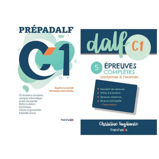 PREPADALF C1 LE PACK(METHODE+TEST) - 