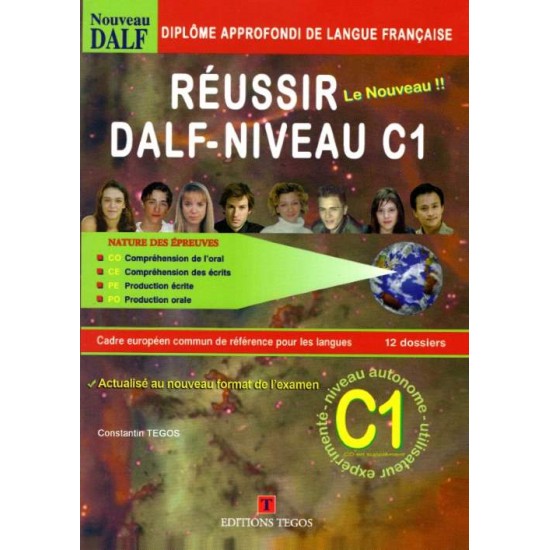 REUSSIR DALF C1 ED.2022 METHODE - TEGOS