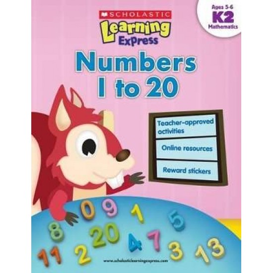 NUMBERS 1 TO 20 K2 PB BIG FORMAT - INC SCHOLASTIC