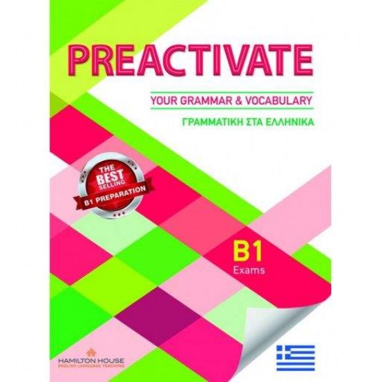 PREACTIVATE YOUR GRAMMAR & VOCABULARY B1 GREEK EDITION SB WITH KEY - STEPHENS