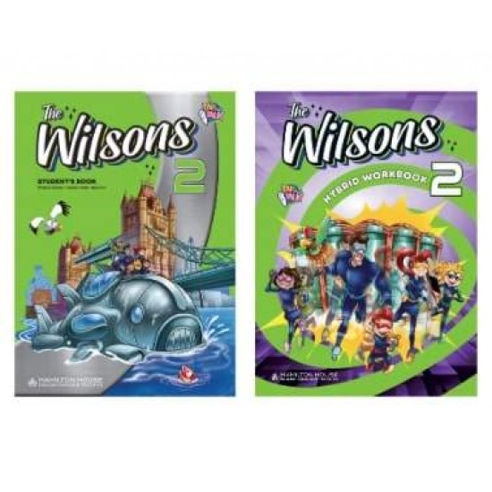 THE WILSONS 2 STUDENT'S BOOK AND HYBRID WORKBOOK PACK - 