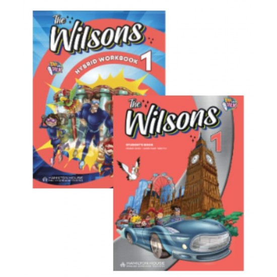 THE WILSONS 1 STUDENT'S BOOK AND HYBRID WORKBOOK PACK -  - 2023