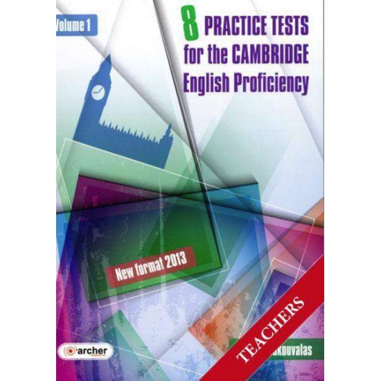 CAMBRIDGE PROFICIENCY PRACTICE TESTS VOLUME 1 TCHR'S (NEW FORMAT 2013) - ΜΠΟΥΚΟΥΒΑΛΑΣ, ΓΙΑΝΝΗΣ