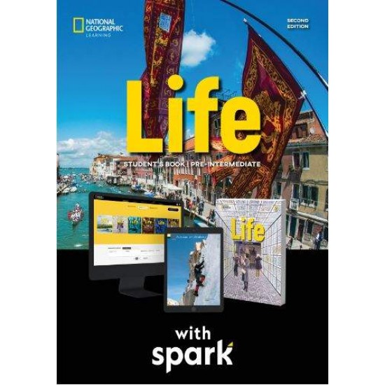 LIFE PRE-INTERMEDIATE SB ( + SPARK) BRIT. ED - 